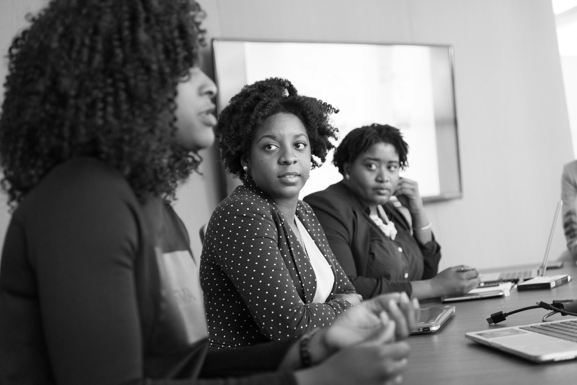 An executive in a strategy session
